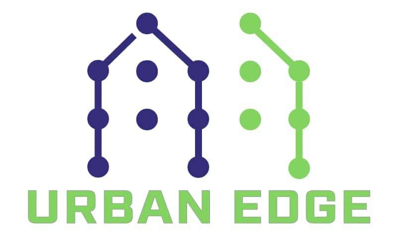 Urban Edge Modular logo with house outline in Poole & Bournemouth.