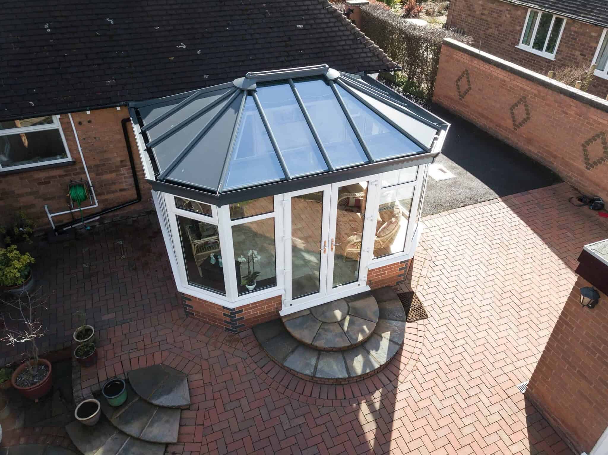 Modern conservatory roof replacement in Poole & Bournemouth.